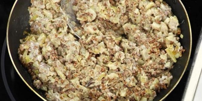 Рецепт колдунов с гречкой и грибами