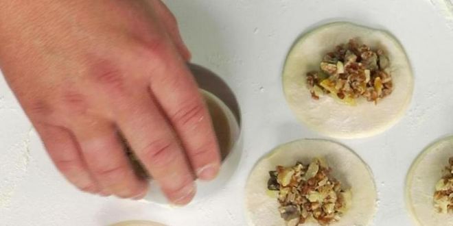 Рецепт колдунов с гречкой и грибами