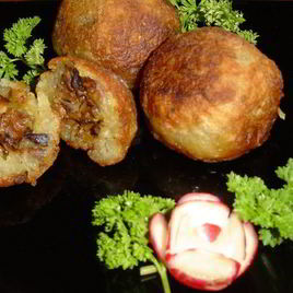 Рецепт Колдунов с грибами