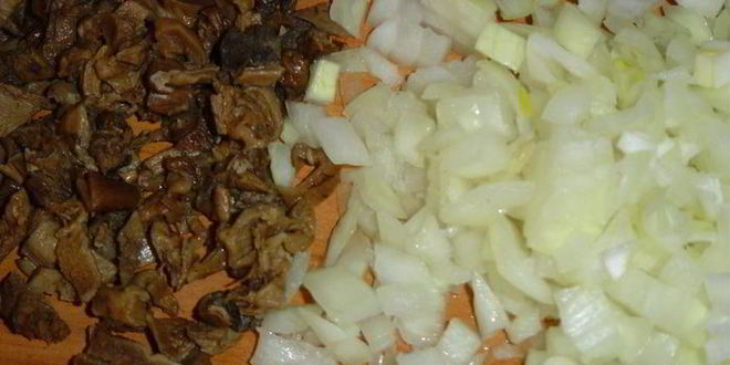 Рецепт колдунов с грибами