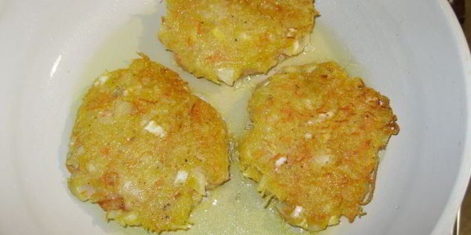 Рецепт овощных драников