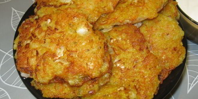 Рецепт овощных драников