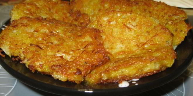 Рецепт овощных драников