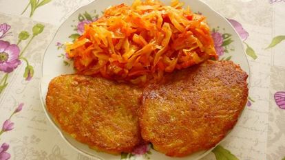 Рецепт Постных драников