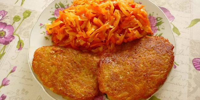 Рецепт постных драников