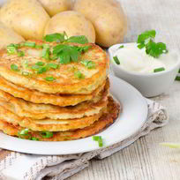 Вкусные драники из картошки