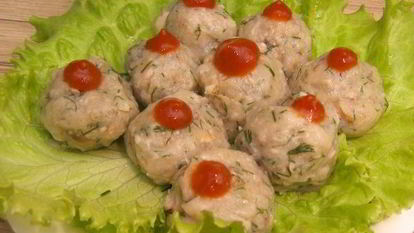 Рецепт Фрикаделек грибных