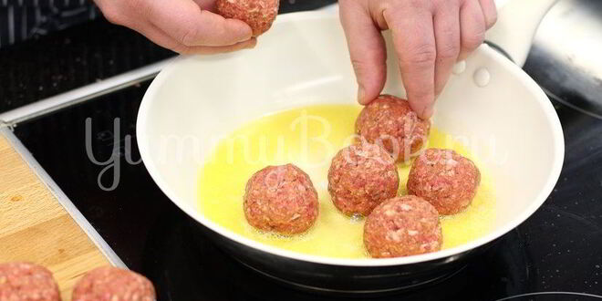 Рецепт фрикаделек в горчично-медовом соусе