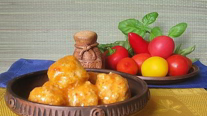 Рецепт Фрикаделек в овощном соусе