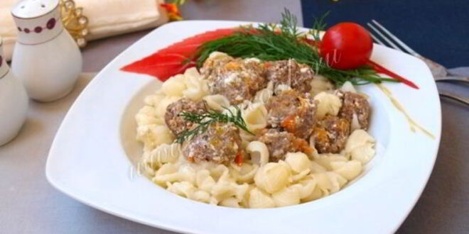 Рецепт фрикаделек в сливочном соусе