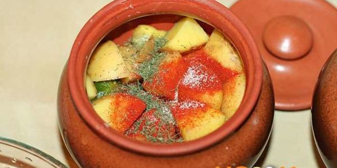 Рецепт грибов с фрикадельками в горшочках