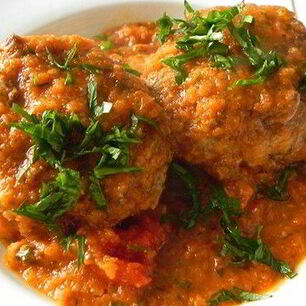 Рецепт Итальянских фрикаделек с миндалем