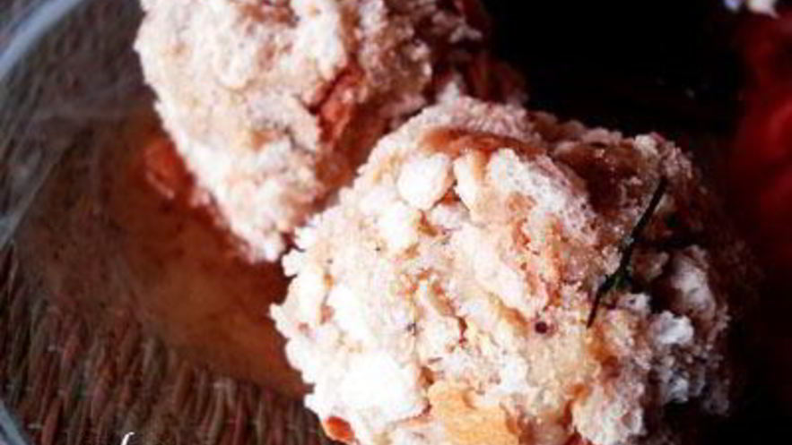 Рецепт картофельно-ореховых фрикадельки