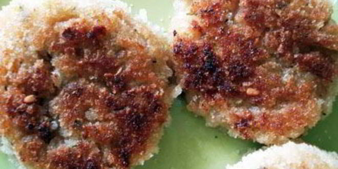 Рецепт картофельно-ореховых фрикадельки