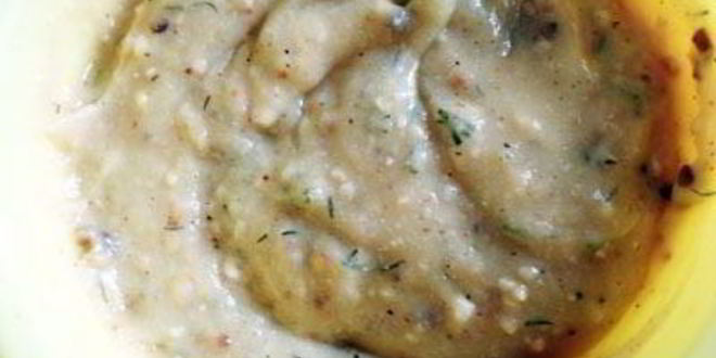 Рецепт картофельно-ореховых фрикадельки