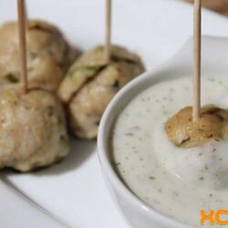 Рецепт Куриных фрикаделек в духовке с соусом