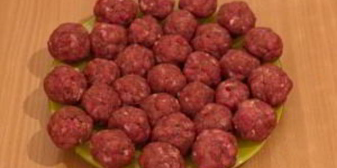 Рецепт макарон с фрикадельками