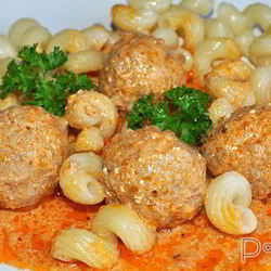 Рецепт Мясных фрикаделек с сырной начинкой