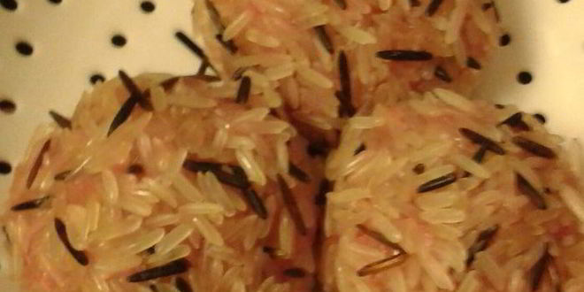 Рецепт паровых фрикаделек с рисом