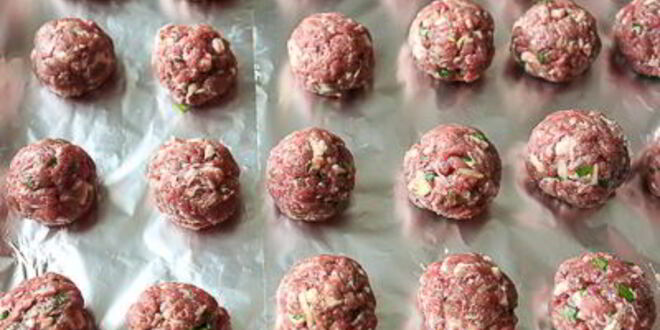 Рецепт пасты с фрикадельками в овощном соусе