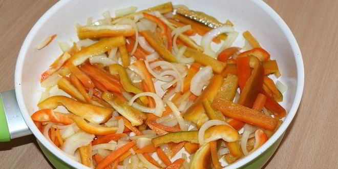 Рецепт соте со стручковой фасолью и фрикадельками