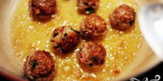 Рецепт спагетти с фрикадельками и соусом