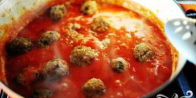 Рецепт спагетти с фрикадельками и соусом