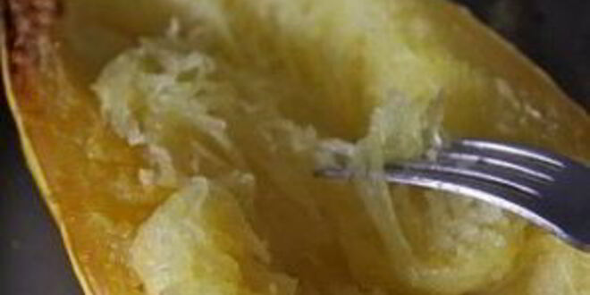 Рецепт спагетти сквош с фрикадельками и шпинатом