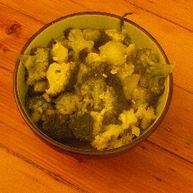 Рецепт Гарнира из брокколи с чесноком