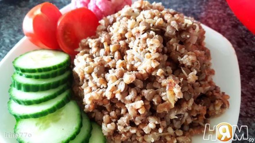 Рецепт гарнира из чечевицы с булгуром