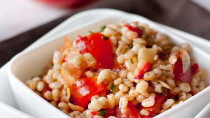 Рецепт Гарнира из перловки с овощами