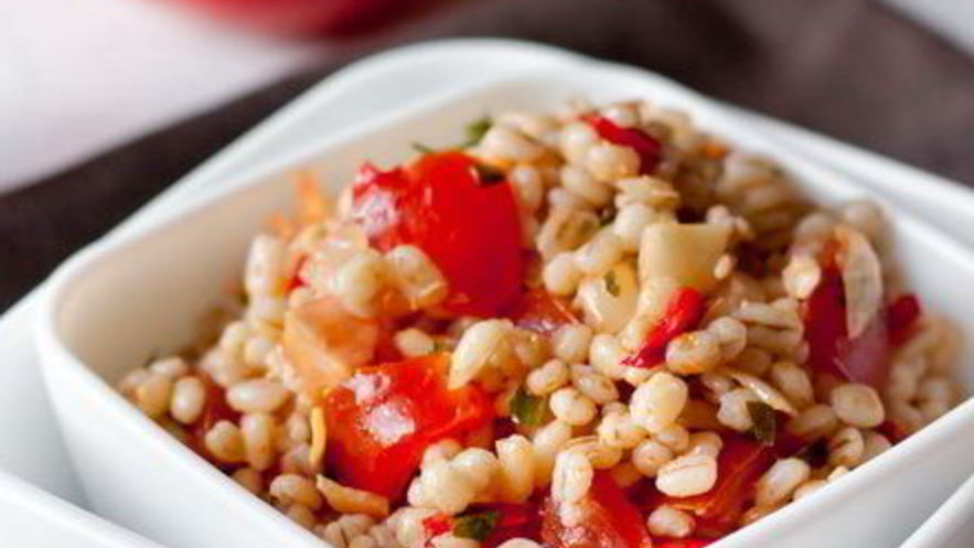 Рецепт гарнира из перловки с овощами