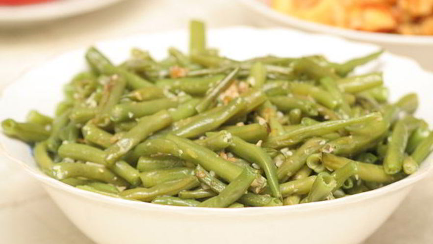 Рецепт гарнира из стручковой фасоли