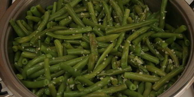 Рецепт гарнира из стручковой фасоли