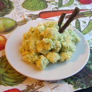 Рецепт Гарнира к мясу из цветной капусты