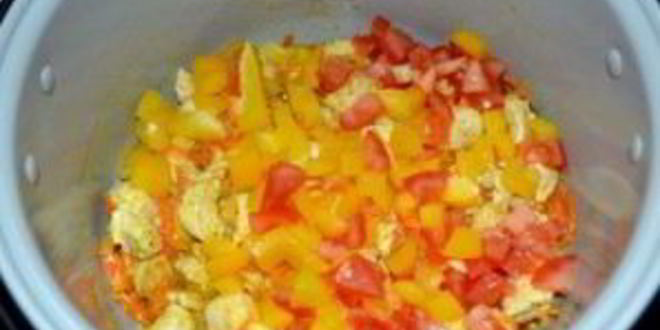 Рецепт чечевицы с курицей в мультиварке