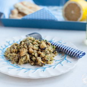 Рецепт Чечевицы с мидиями