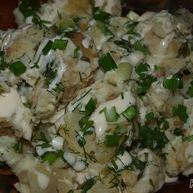 Рецепт Картофеля молодой со сметаной и зеленью