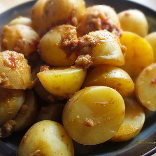 Рецепт Картофеля по-алжирски Штетха Батата