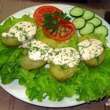 Рецепт Картофеля по-перуански