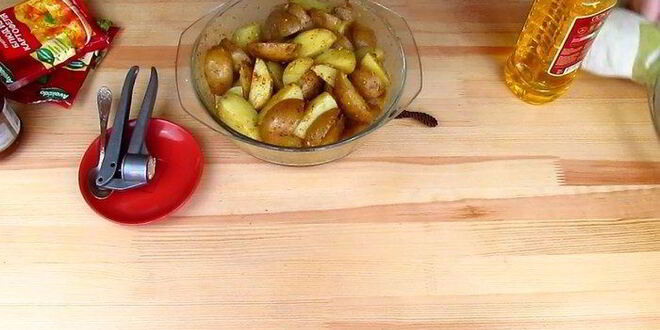 Рецепт картофеля по-селянски в духовке