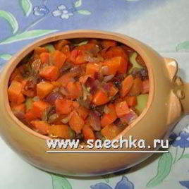 Рецепт Картофеля с овощами