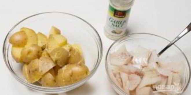 Рецепт картофеля с треской
