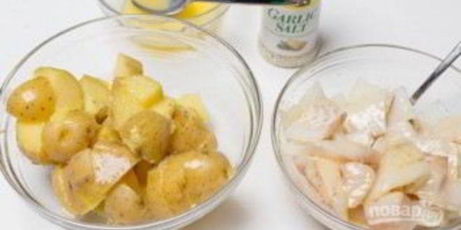 Рецепт картофеля с треской
