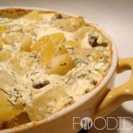 Рецепт Картофеля в сметане