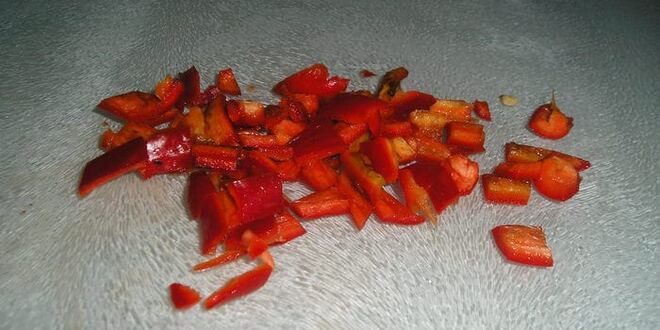 Рецепт картофеля, жареного с цукини и помидорами черри