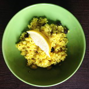 Рецепт Лимонного риса Нимбу Чавал