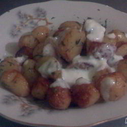 Рецепт Молодого картофеля с укропом