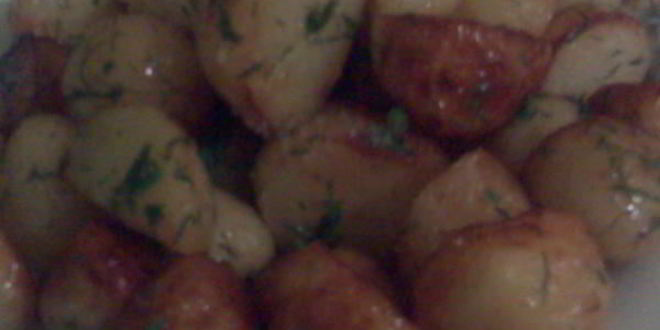Рецепт молодого картофеля с укропом
