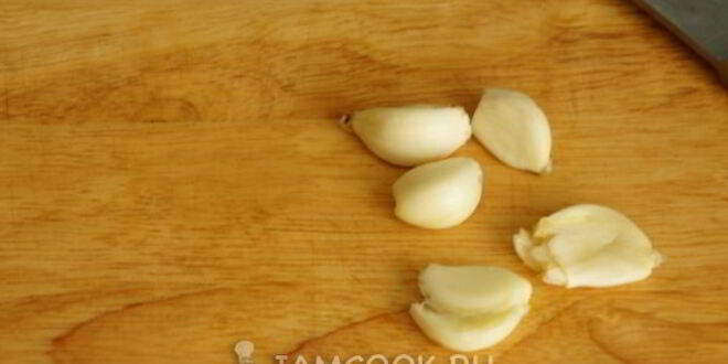 Рецепт обжаренного картофеля с чесноком